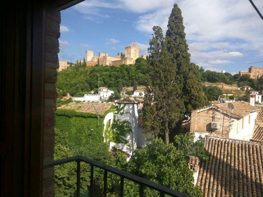 Stunning Alhambra View Balconies, In The Albayzin Apartman Granada Kültér fotó